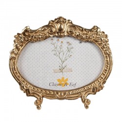 Złota Ramka Na Zdjęcie Barokowa A Clayre & Eef