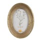 Złota Ramka Na Zdjęcie Owalna Clayre & Eef