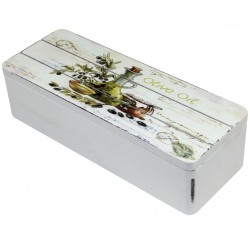 Pudełko Drewniane z Lawendą