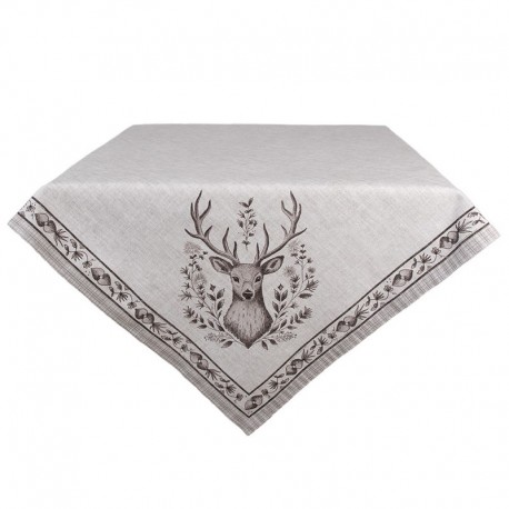 Obrus w Jelenie Kwadratowy B Clayre & Eef