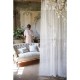 Zasłona w Stylu Francuskim Lniana E