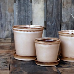 Ceramiczna Osłonka Ozdobna Chic Antique z Podstawką Nimes A