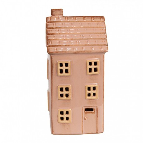 Domek LED Porcelanowy D Clayre & Eef