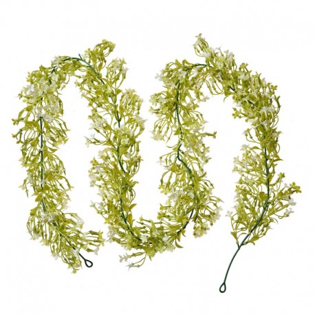 Girlanda ze Sztucznych Roślin Zielonych A Clayre & Eef