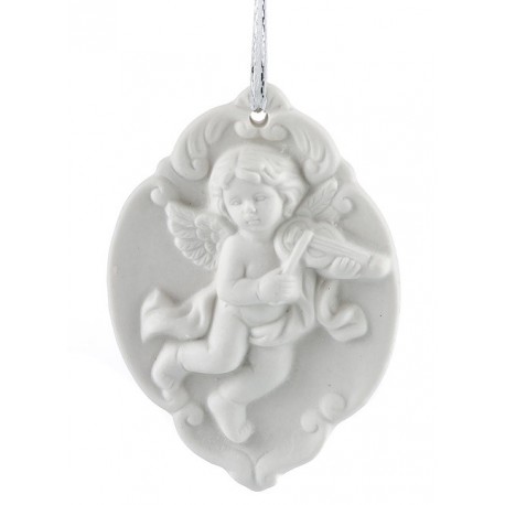 Aniołek porcelanowy ROSENTALO rozm.9,5x7x2cm.