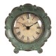 Zegar Stołowy Vintage Zielony Clayre & Eef