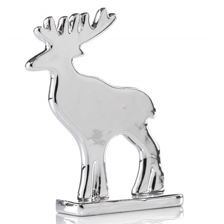 Renifer srebrny stojący ROSENTALO