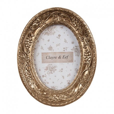 Złota Ramka Na Zdjęcie 1B Clayre & Eef