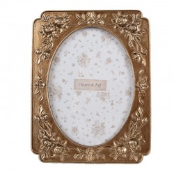 Złota Ramka Na Zdjęcie 1F Clayre & Eef