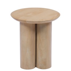 Stolik Japandi z Drewna Mangowego Brązowy D