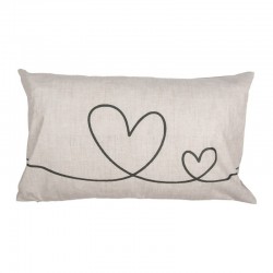 Poszewka Dekoracyjna w Serca B Clayre & Eef