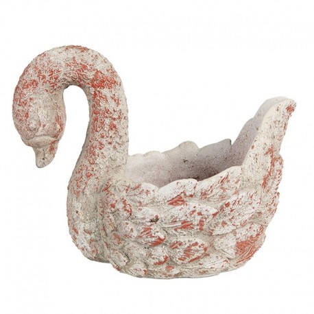 Osłonka Na Doniczkę Łabędź A Clayre & Eef