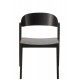 Krzesło Japandi Czarne B J-Line