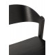 Krzesło Japandi Czarne B J-Line