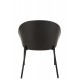 Krzesło Japandi Czarne Lone J-Line