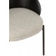 Krzesło Japandi Czarne Lone J-Line