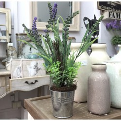 Sztuczna Lawenda w Doniczce