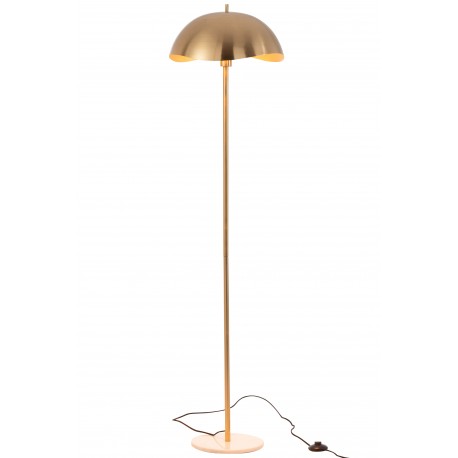 Złota Lampa Podłogowa J-Line