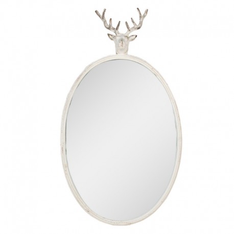 Lustro Vintage z Jeleniem B Clayre & Eef
