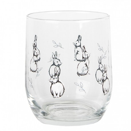 Szklanka z Królikami 300 ml Clayre & Eef