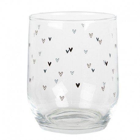 Szklanka z Sercami 300 ml Clayre & Eef