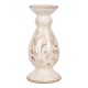 Ceramiczny Świecznik w Kwiaty B Clayre & Eef