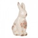Królik Ceramiczny w Kwiaty B Clayre & Eef