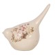 Ceramiczny Ptaszek w Kwiaty L Clayre & Eef
