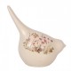 Ceramiczny Ptaszek w Kwiaty L Clayre & Eef