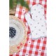Bieżnik Stołowy w Kratę i Serca Clayre & Eef