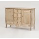 Komoda Prowansalska Bielona Szeroka Merano Livin Hill