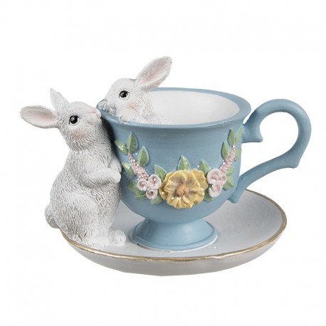 Figurka Wielkanocna Pastelowa Wielkanoc A Clayre & Eef