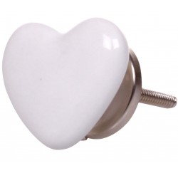 Gałki Meblowe Serce Chic Antique Szare