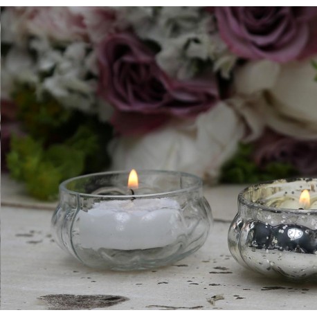 Szklany Świecznik Na Tealight