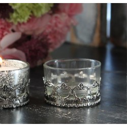 Świecznik Na Tealight Posrebrzany