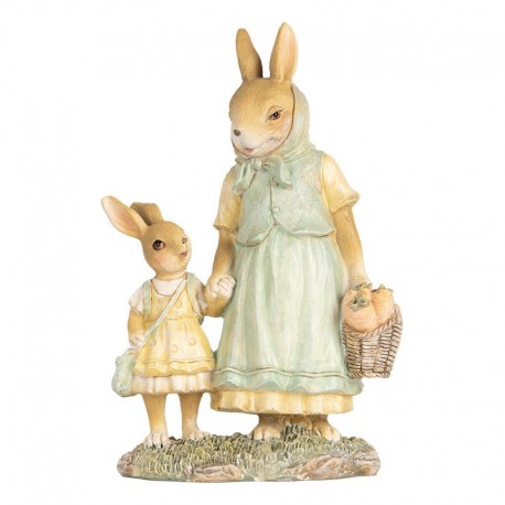 Figurka Wielkanocna Pastelowa Wielkanoc W Clayre & Eef