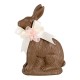 Figurka Zająca Czekoladowa Wielkanoc B Clayre & Eef