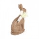 Figurka Zająca Czekoladowa Wielkanoc E Clayre & Eef