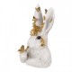 Popiersie Zająca Białe Clayre & Eef