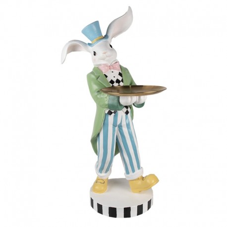 Zając z Tacą Figurka F Clayre & Eef