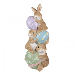 Figurka Wielkanocna Pastelowa Wielkanoc 1L Clayre & Eef