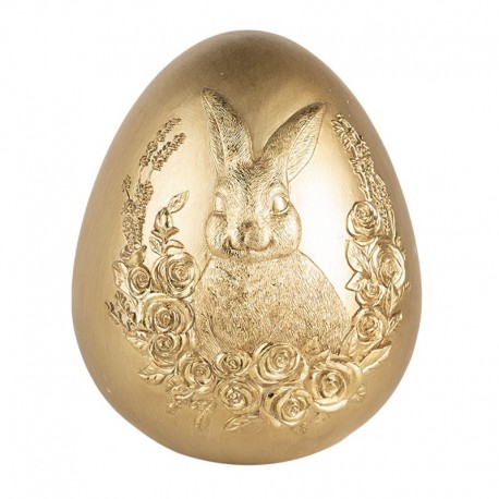 Jajko Ozdobne Złote Clayre & Eef