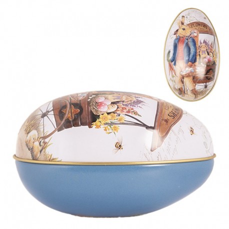 Otwierane Jajko Metalowe C Clayre & Eef