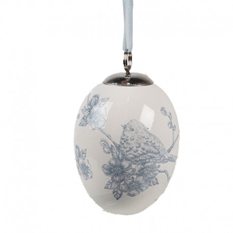 Zawieszka Wielkanocna Jajko Ceramiczne A Clayre & Eef