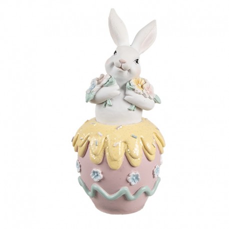Figurka Wielkanocna Pastelowa Wielkanoc 1N Clayre & Eef