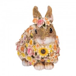 Figurka Ozdobna Królik w Kwiatach Clayre & Eef