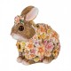 Figurka Ozdobna Królik w Kwiatach Clayre & Eef