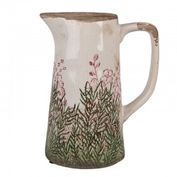 Ceramiczny Dzban w Kwiaty M Clayre & Eef