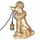 Lampa Stołowa Pudel Złoty Clayre & Eef