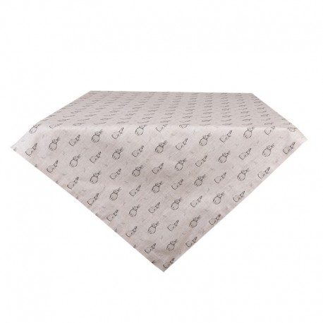 Obrus w Zajączki Kwadratowy B Clayre & Eef